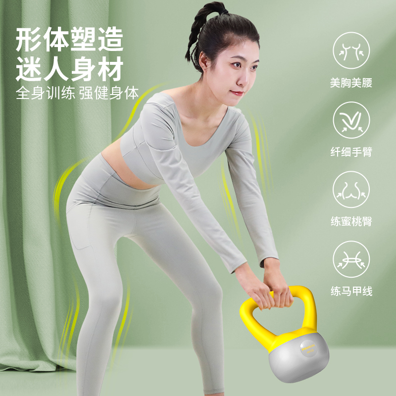 PROIRON普力艾 PVC软壶铃6kg高清大图