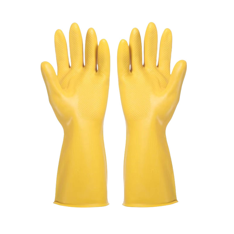 泽奋 橡胶手套 洗车手套长袖 副