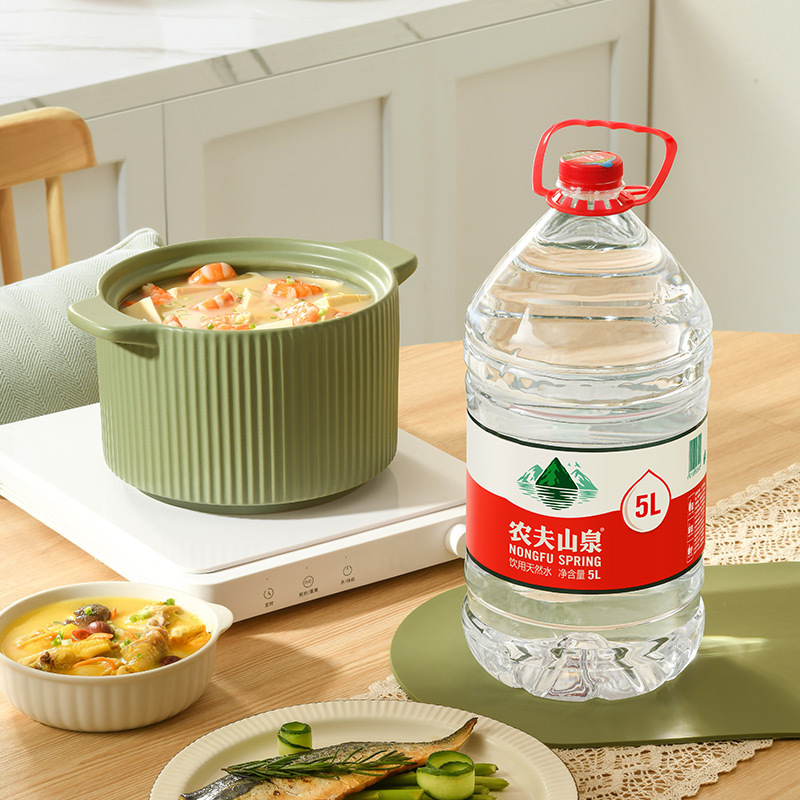 农夫山泉天然饮用水5l*4桶*2箱装 桶装水