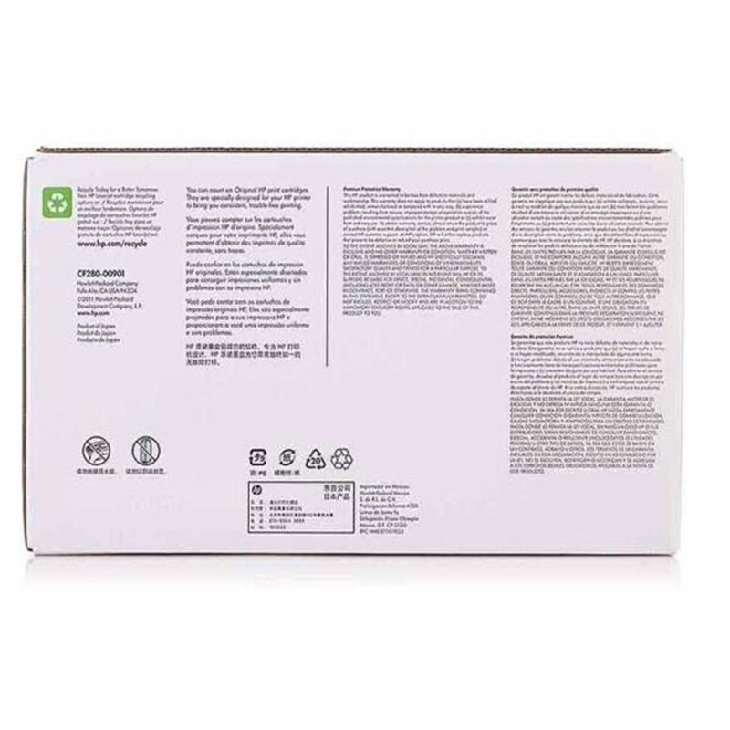 惠普(hp) 硒鼓 CF280A 黑色 2700页 个