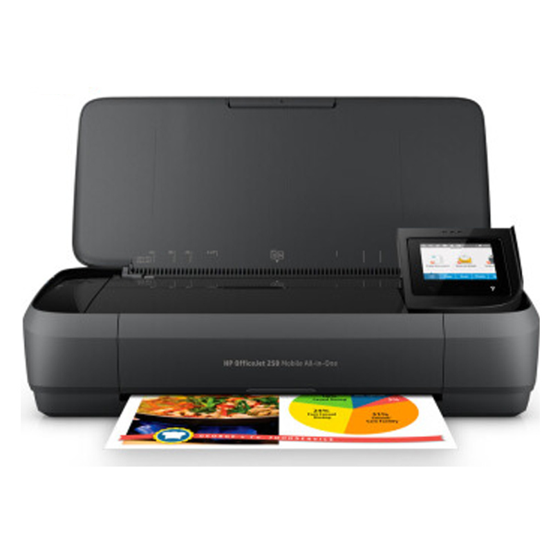 惠普(HP) OfficeJet 258 Mobile All-in-One 便携式打印机--含延长保修1个月