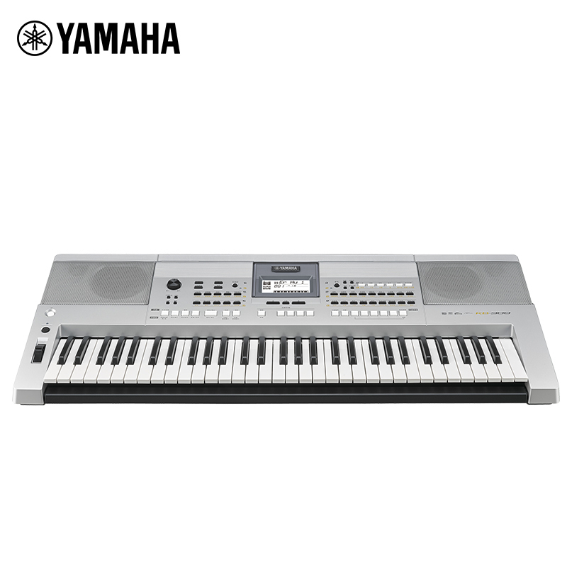 雅马哈(YAMAHA)雅马哈电子琴KB308力度键儿童成年专业演奏教学61键电子琴+琴架+琴包等标配大礼包