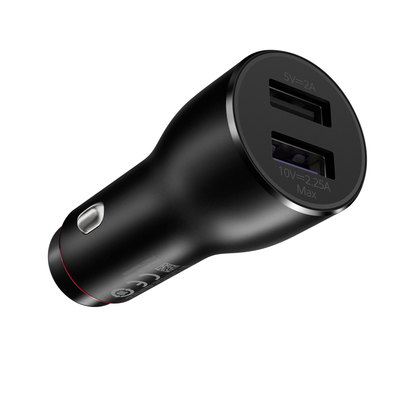 华为HUAWEI 原装车载充电套装(充电器+Type C原装数据线) Max 22.5W SE超级快充 深灰色