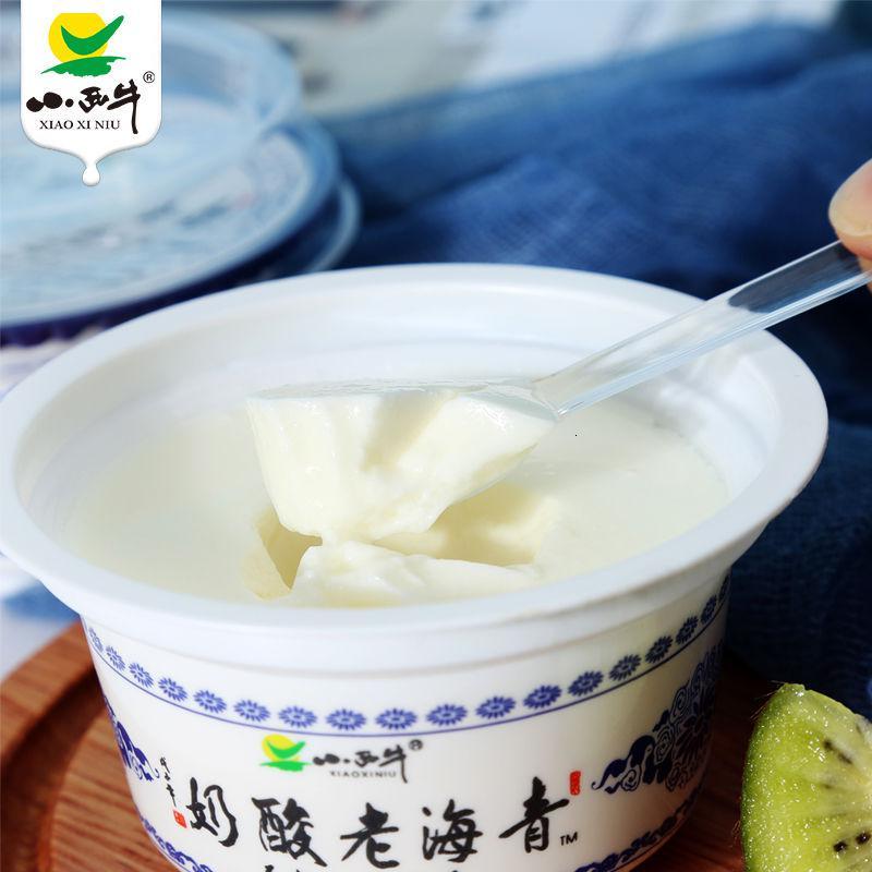 近期新货小西牛青海老酸奶熟酸奶藏之宝燕麦仁冰淇淋酸牛奶