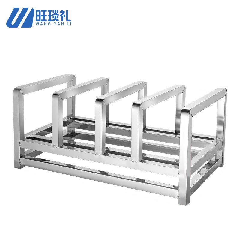 旺琰礼不锈钢菜墩架加厚 四格 个图片