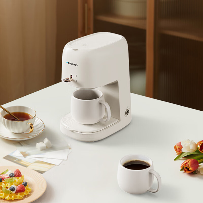 蓝宝(BLAUPUNKT)咖啡机家用小型滴滤式咖啡壶办公室美式咖啡机煮茶器泡茶壶BP-KF101A!高清大图