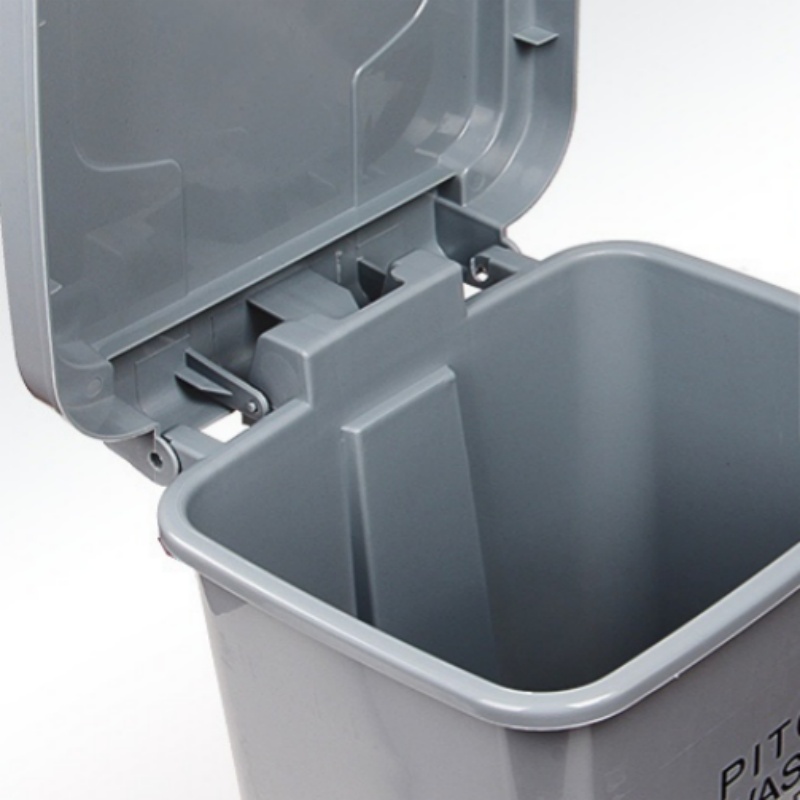 攸形方形垃圾桶高清大图