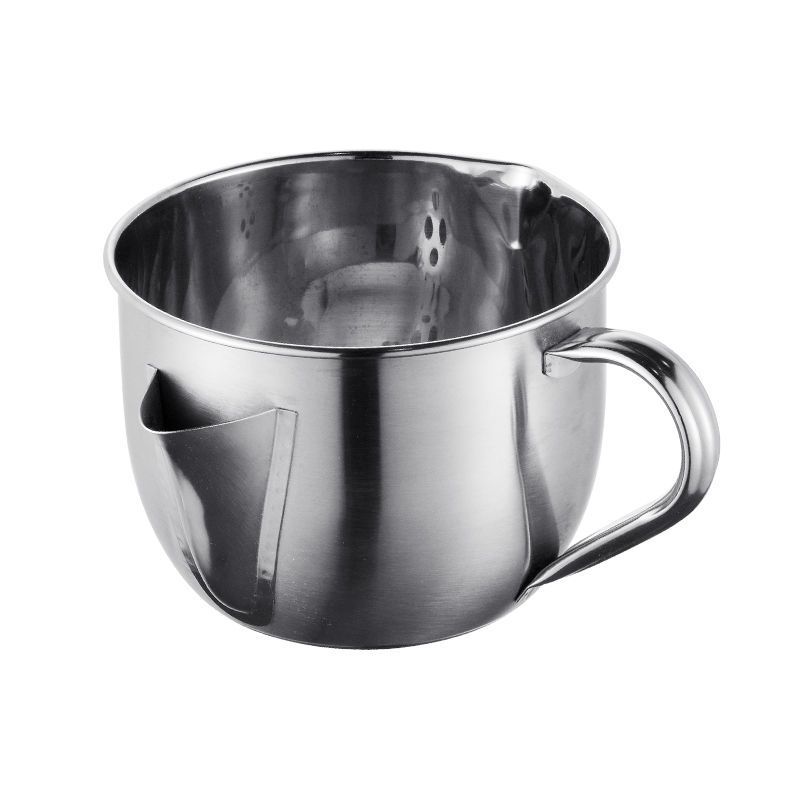 304不锈钢家用滤油神器喝汤油分离月子去隔油汤壶撇过滤油器厨房加厚