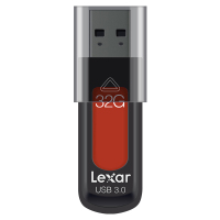 雷克沙(LEXAR) S57 32G USB3.0 U盘 传输150MB/s 滑动伸缩保护 高速闪存盘 系统盘 车载