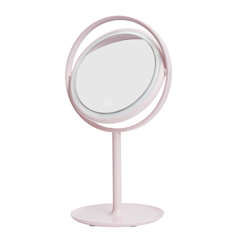 高清日光镜网红镜子阿斯卡利(ascari)补光宿舍家用桌面台式led灯化妆