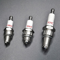 约克(YONK)二冲程火花塞油锯绿篱机割草机汽油机点火器火嘴CMR5H