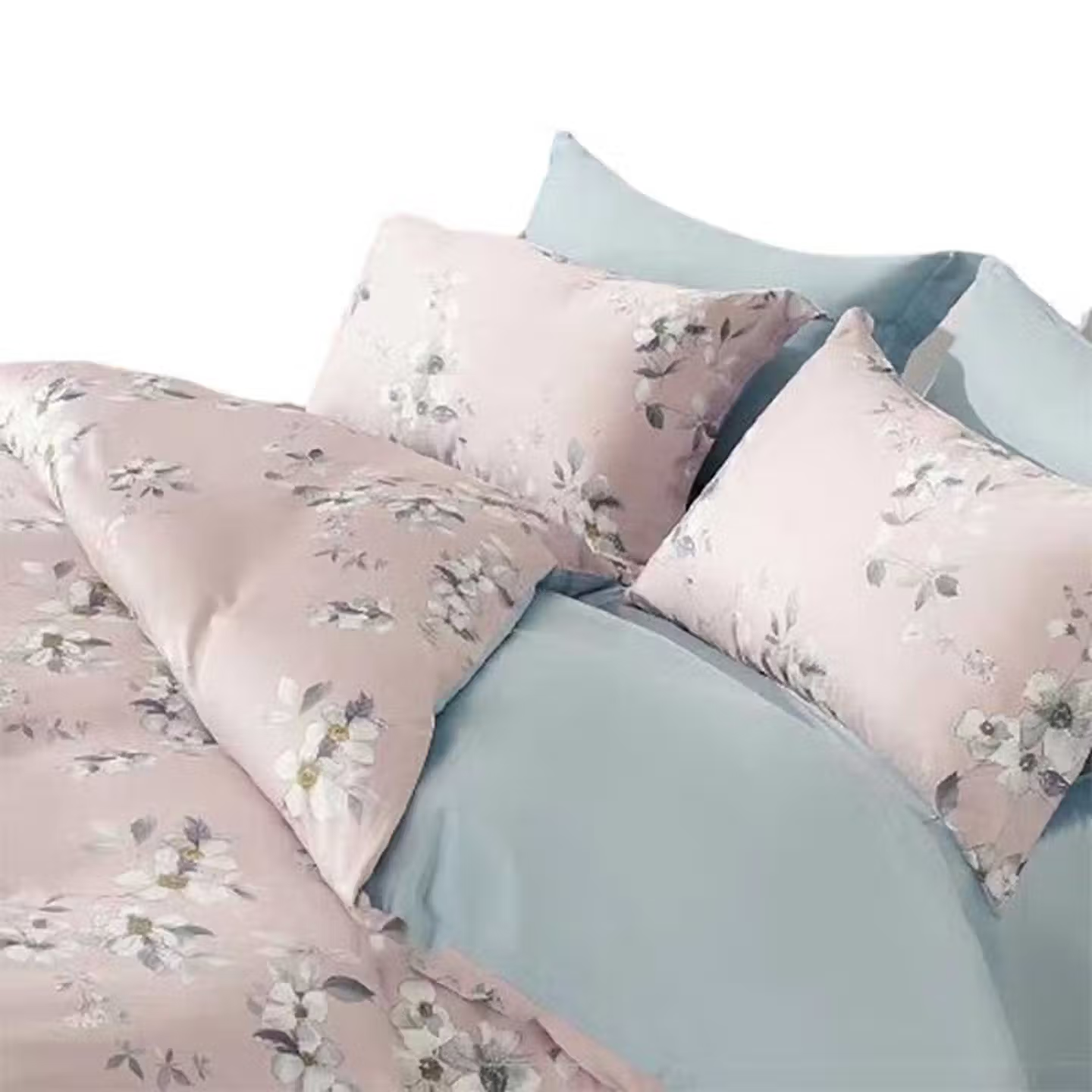 中盈惠彩 青柠纯天丝四件套 CTSSJT 200*230cm 1套高清大图