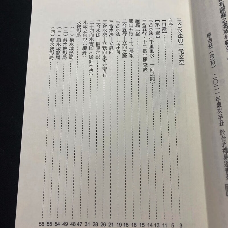 正版 三合水法与玄空 教学用 杨浩然高清大图