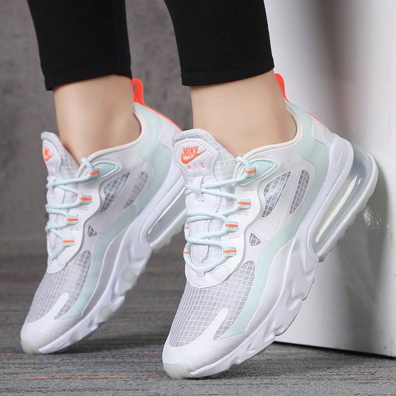 NIKE/耐克 女鞋 2020新款AIR MAX 270 REACT SE气垫缓震耐磨跑步鞋 CJ0620-100