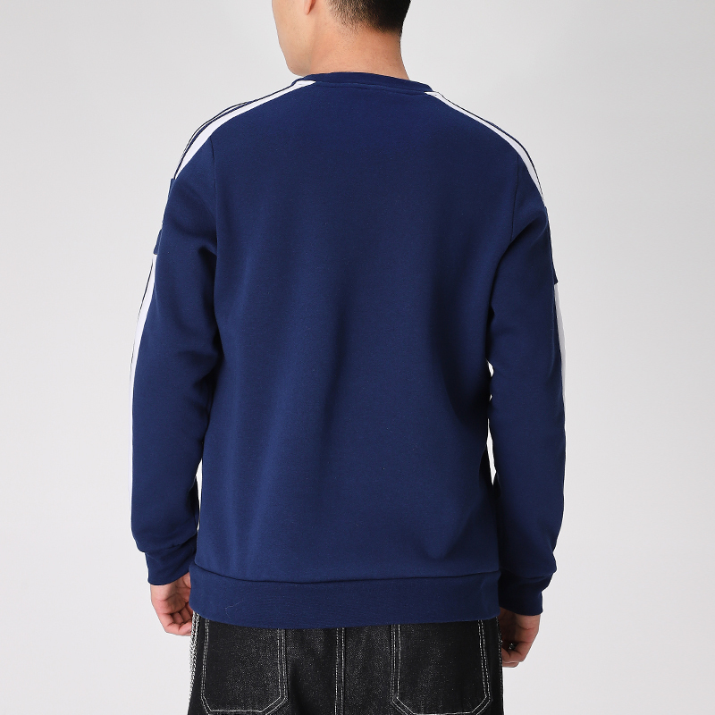 ADIDAS阿迪达斯男装新款卫衣休闲上衣健身保暖轻便加绒套头衫GT6639 ZP