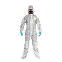 梅思安身体防护10114581-M CPS501 系列防化服连体式化学防化服（带鞋套不含防化靴）（10件装）