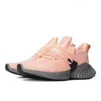 Adidas阿迪达斯alphabounce阿尔法女鞋2018小椰子运动鞋透气轻便缓震跑步鞋CG5590