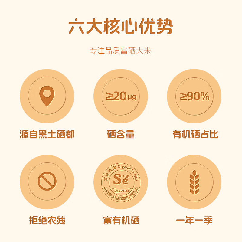 陇间柒月有机富硒长粒香 5kg高清大图