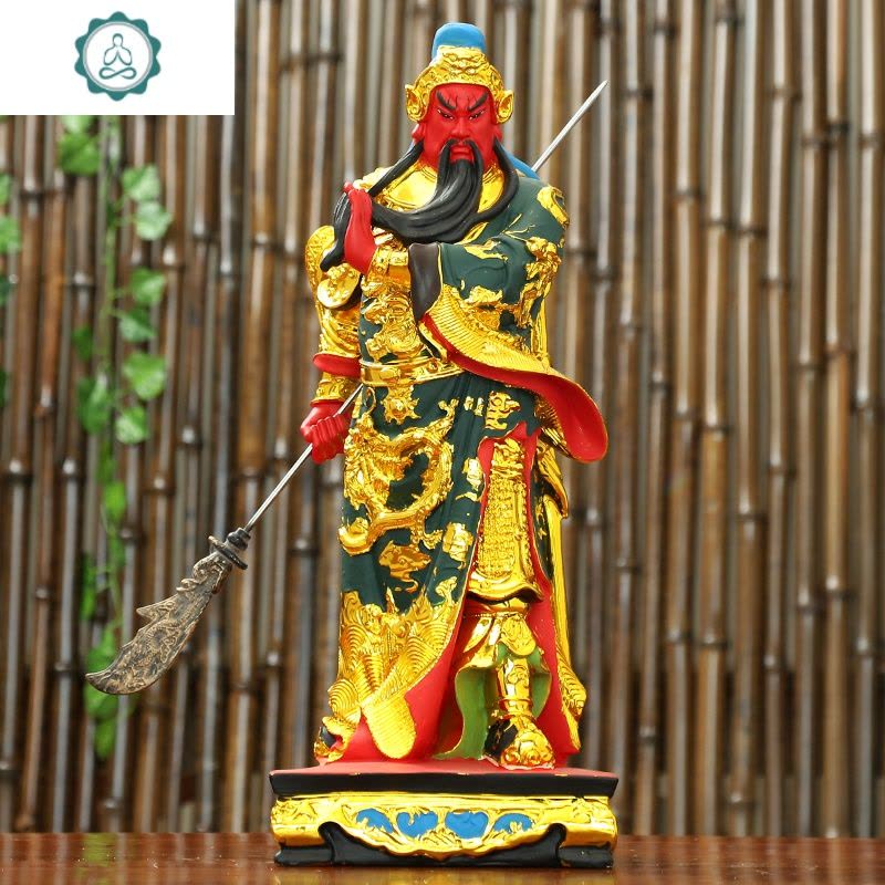 關公武将像 高約48cm 關公武将像 高約48cm 山西關羽老家花2億元建起關