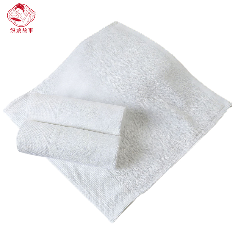 织娘故事 方巾 32*32cm 条高清大图