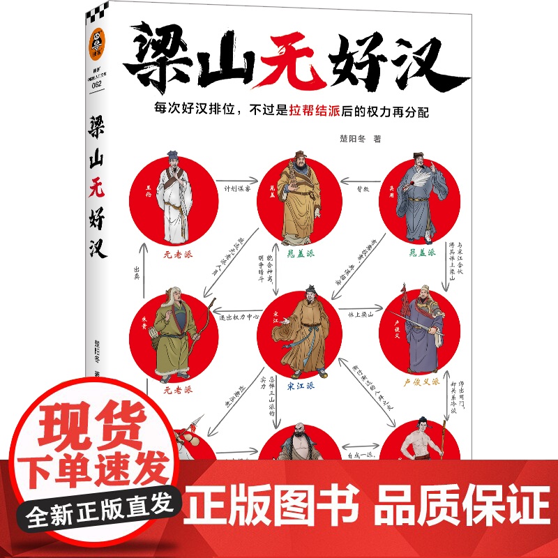 梁山无好汉 每次好汉排位,不过是拉帮结派后的权力再分配 水浒传 名著解读 文学经典 书籍 现当代文学 传统文化高清大图