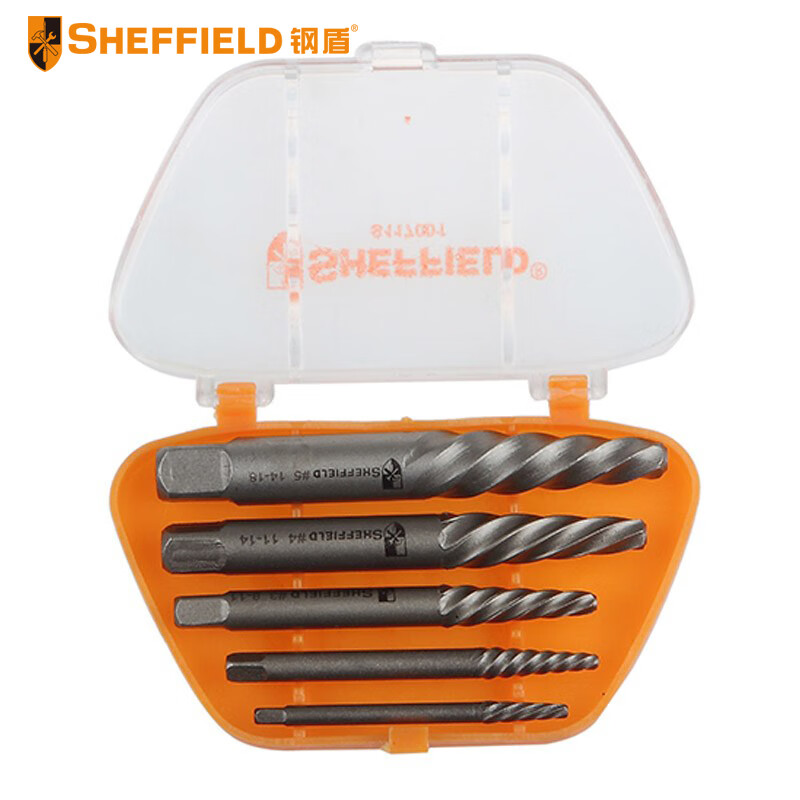 钢盾(SHEFFIELD) S117001 5件套断丝取出器【家用】
