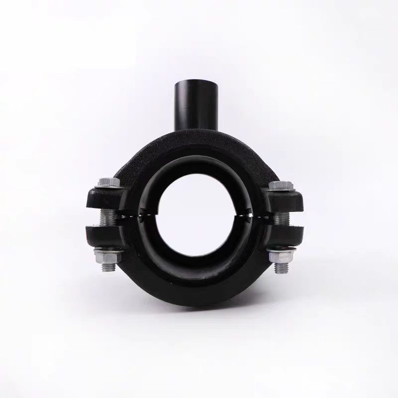 中锦科技 PE增接口分水三通快速抢修节 PE63*63增接口 个高清大图