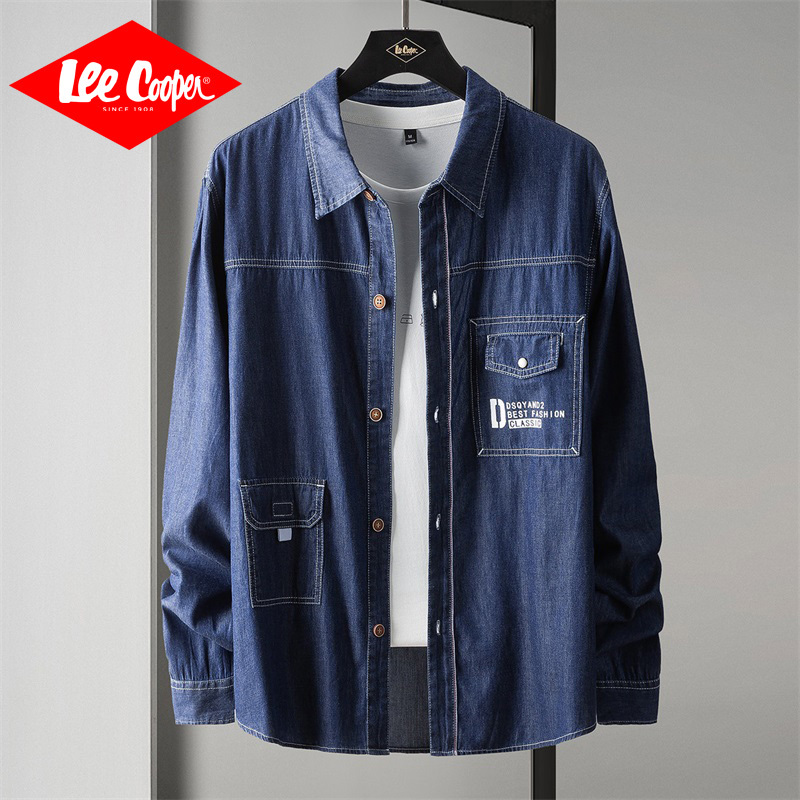 Lee Cooper男士牛仔服lee Cooper 新款春秋牛仔衬衫男长袖韩版潮流帅气休闲纯棉衬衣男士衬衫 价格图片品牌报价 苏宁易购lee Cooper服饰旗舰店