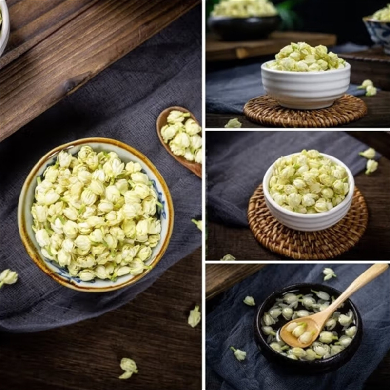 茉莉花茶新花蕾花苞茶茉莉花干花茶叶浓香型广西横县茉莉新茶高清大图