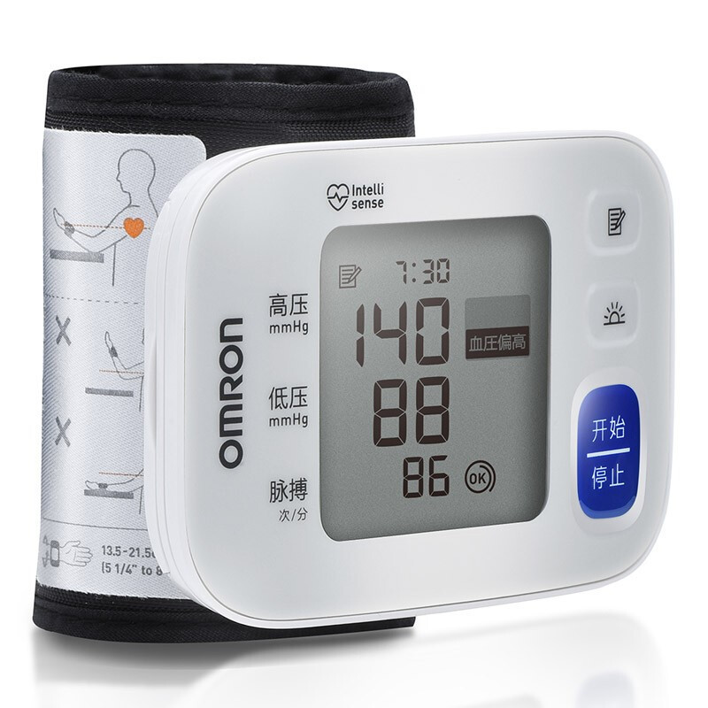 欧姆龙(OMRON)电子血压计 T30J 手腕式血压仪 新品全自动家用血压测量仪高精准老人高清大图