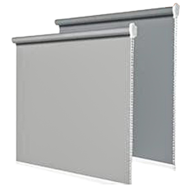 植巾 CL2100 全遮光 阳光面料卷帘 窗帘 1.00 米/个 (计价单位：个) 灰色高清大图