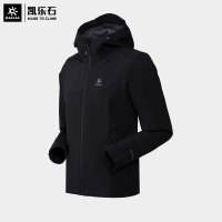 凯乐石户外软壳衣男款秋冬保暖加绒款防风透气连帽外套