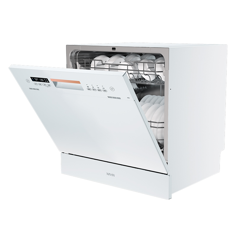 美的(Midea)出品 华凌嵌入式洗碗机 家用8套 全自动智能一体3.0热风烘干洗碗机VIE6