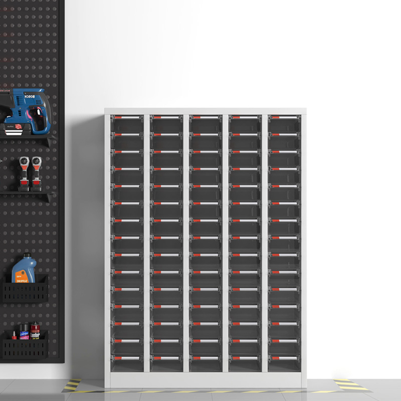 臻远 ZYLJG-W23 零件柜 75抽透明无门大号 895*300*1262高清大图