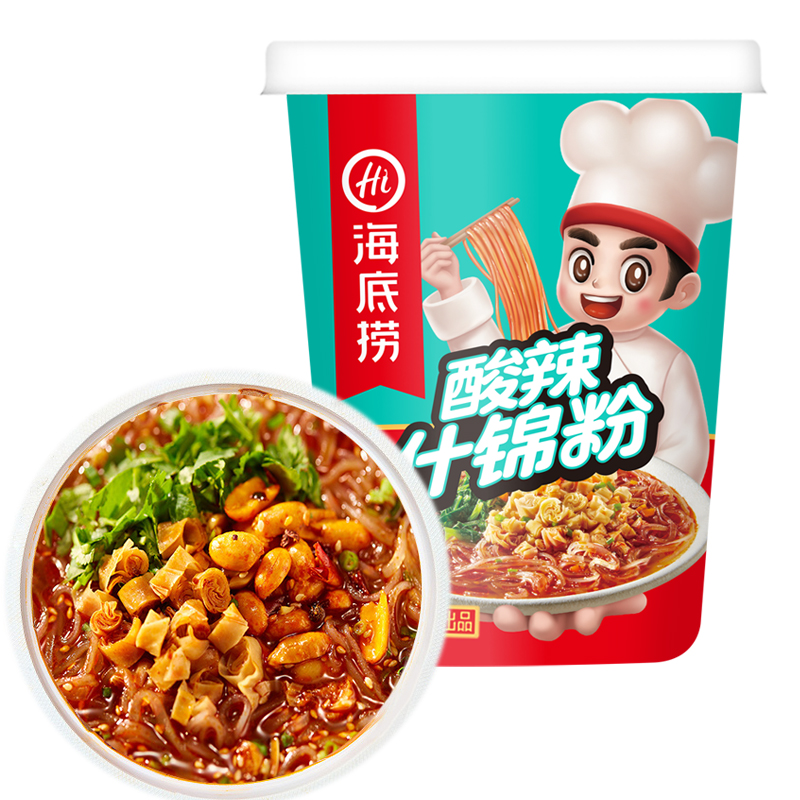 海底捞酸辣粉酸辣什锦粉整箱装12碗参数