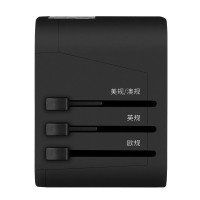 thinkplus随身充 全球旅行充电器(JY-304)黑 36003161