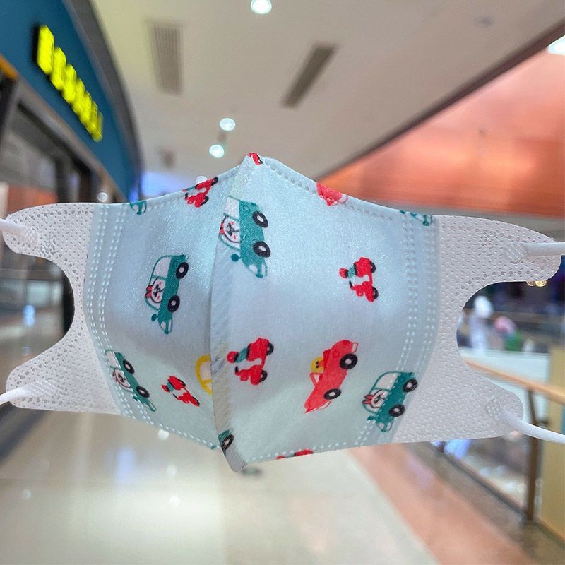 超多种图案任你选3d立体一次性独立包装透气宝宝小学生儿童薄口罩