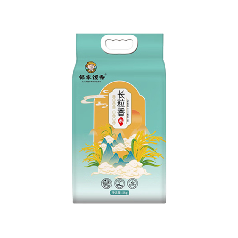 邻家饭香 东北长粒香米 5kg/袋 真空双层包装 LJFX86-C高清大图