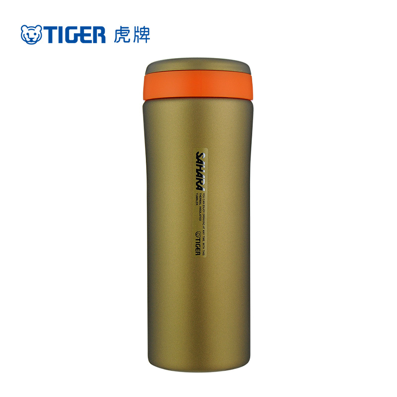 虎牌(tiger)保温杯MMK-A45C香槟金色 304不锈钢 双层真空保温杯450ML