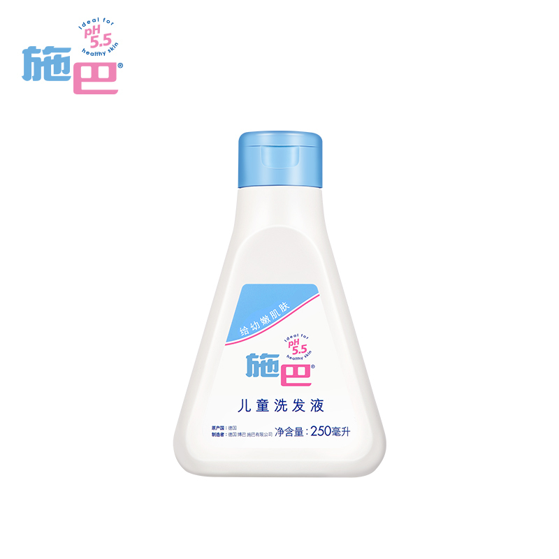 施巴儿童洗发沐浴二合一套装(沐浴露400ml+洗发水250ml) 婴儿洗发沐浴 德国原装进口