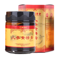 鹤年堂 人参黄精膏 生晒参黄精玉竹佛手山药大枣手工营养传统滋补养生膏滋膏方 大瓶装325g
