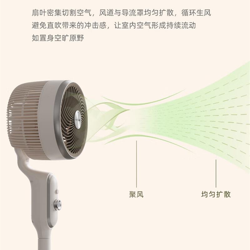 小熊(Bear)电风扇 落地扇家用大风量 台地两用风扇办公室卧室风扇DFS-K30D1[ZMD安心系列]高清大图