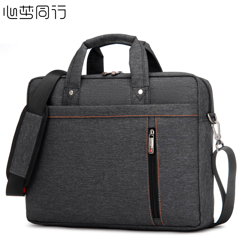 心梦同行电脑包 工具收纳包 带肩带斜挎包 通勤手提包 1568/个