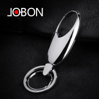 jobon中邦汽车钥匙扣 男腰挂高档简约车钥匙挂件钥匙圈环创意礼品汽车钥匙扣ZB-6618