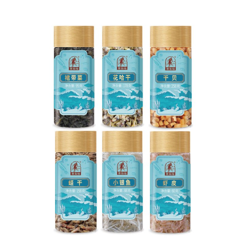 塞翁福 幸福礼·海产品礼盒(6罐装) (729g)