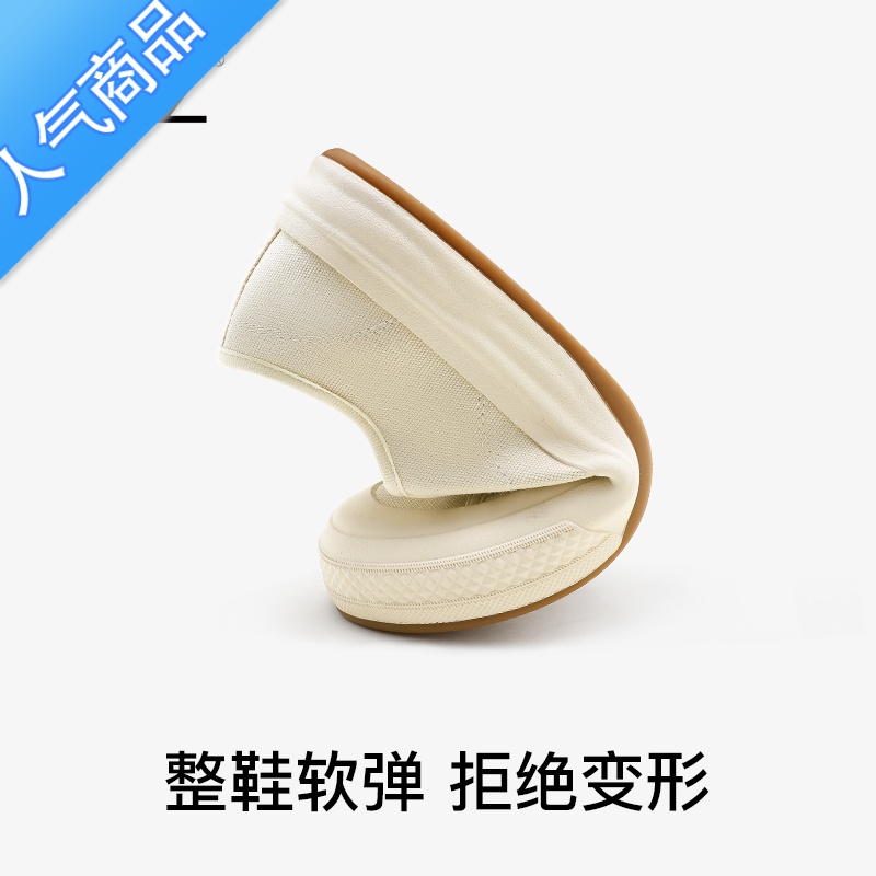 SUNTEKBZ防水帆布鞋女春夏款2023新款女生百搭小白鞋透气 复古休闲板鞋高清大图