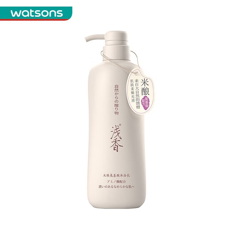 浅香 米酿氨基酸沐浴露 500g高清大图