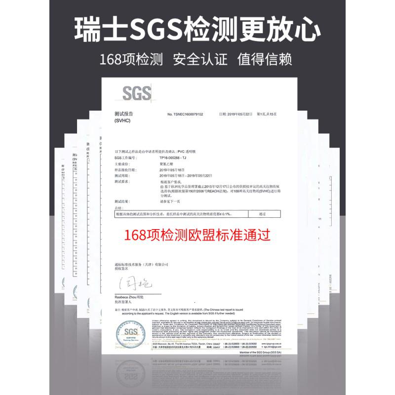 家柏饰(CORATED)小学生课桌桌布透明桌垫学习写字宿舍桌面书桌垫水晶板软玻璃无味高清大图
