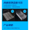 冰柜商用大容量卧式冷柜纳丽雅(Naliya)玻璃展示柜冷藏冷冻岛柜烧烤海鲜冰箱 1.6米双温镀锌管