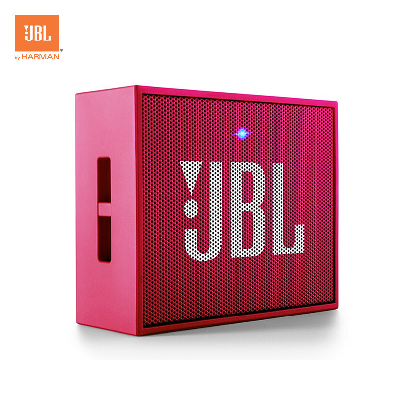 JBL GO 音乐金砖 蓝牙小音箱 音响 低音炮 便携迷你音响 音箱 玫瑰红
